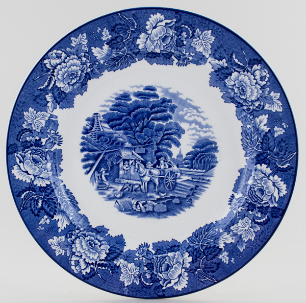 Plate large c1950s